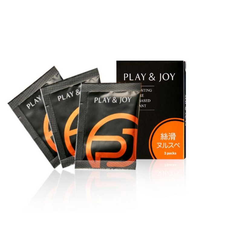 狂潮play &amp; joy  絲滑隨身盒/瑪卡熱感激性潤滑液隨身盒(3包裝)