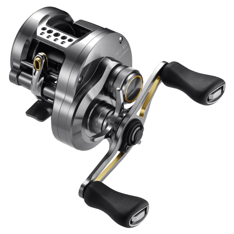 ［拓海釣具］Shimano 23CALCUTTA CONQUEST BFS XG L 微拋黑康