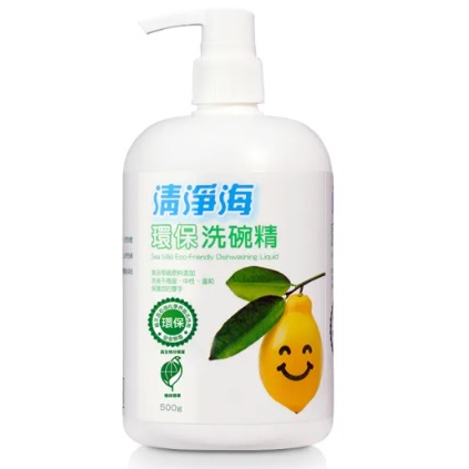 清淨海 檸檬系列環保洗碗精 500g 效期2026.04【淨妍美肌】