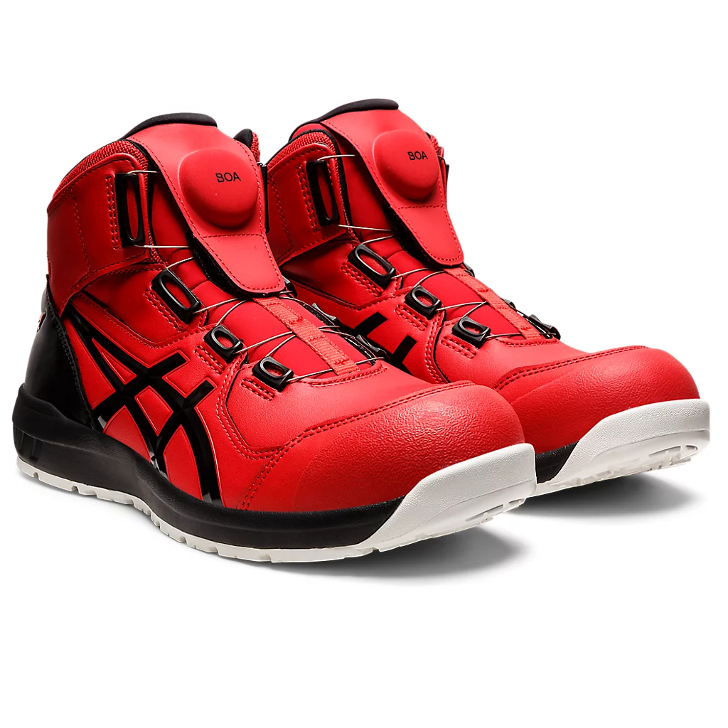 Asics 亞瑟士 BOA 快旋鈕 CP304 高筒 Gel 輕量 防護鞋 工作鞋 塑鋼 寬楦 1271A030-600
