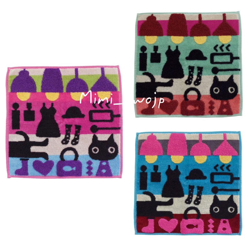 『米米兔日本雜貨店』現貨 日本製 Atsuko Matano 保野溫子 今治毛巾 25x25 方巾 毛巾 手帕