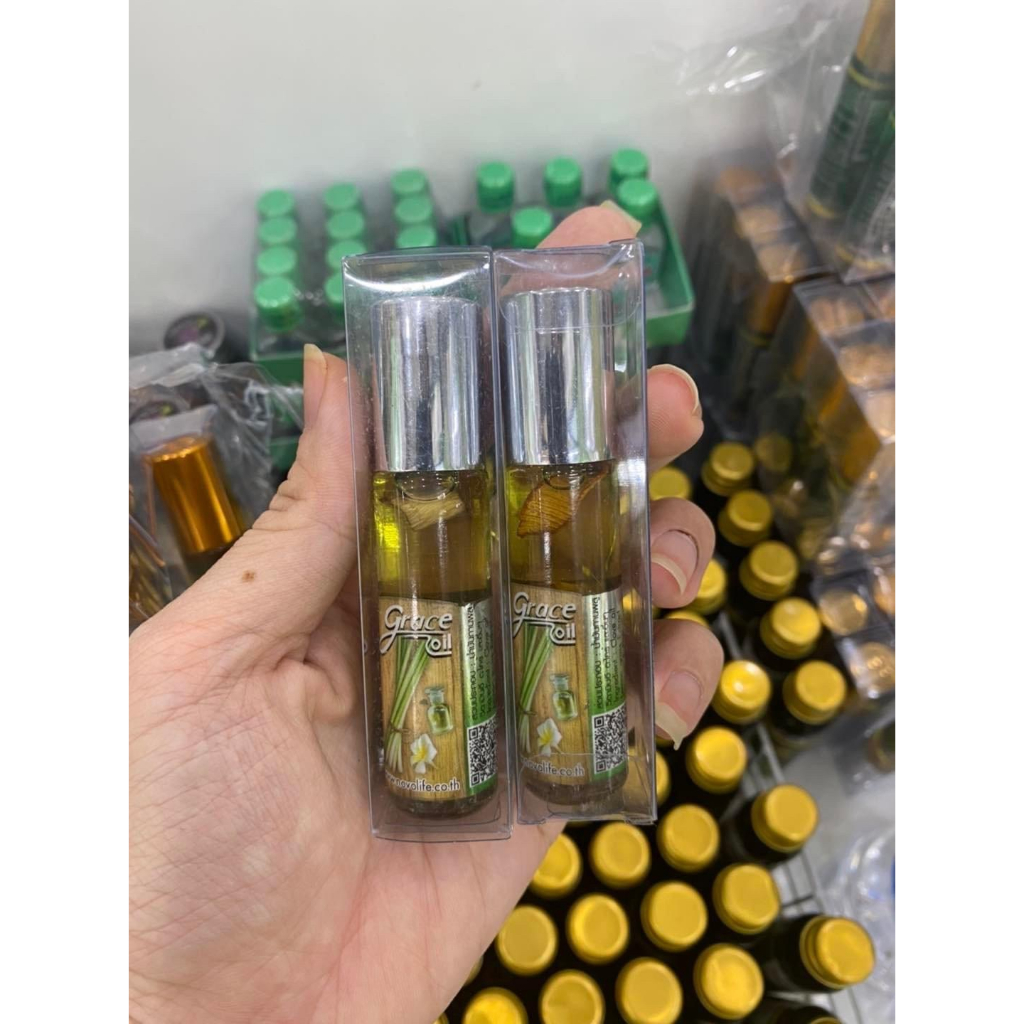 泰國grace oil lemon grass香氛滾珠油Dầu Lăn tinh chất sả thái lan