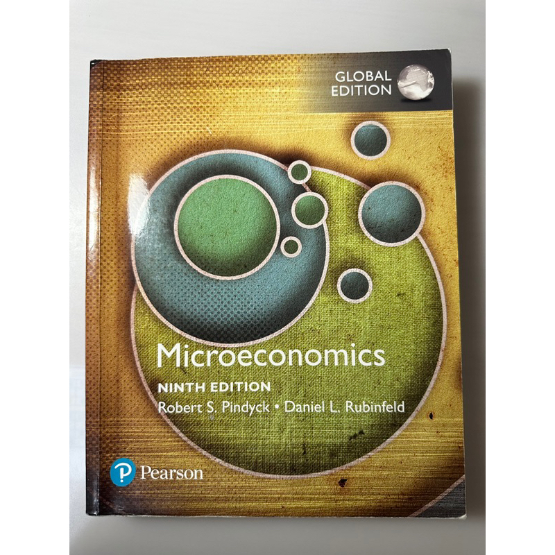 Microeconomics 9 edition 個體經濟學 Pindyck•Rubinfeld
