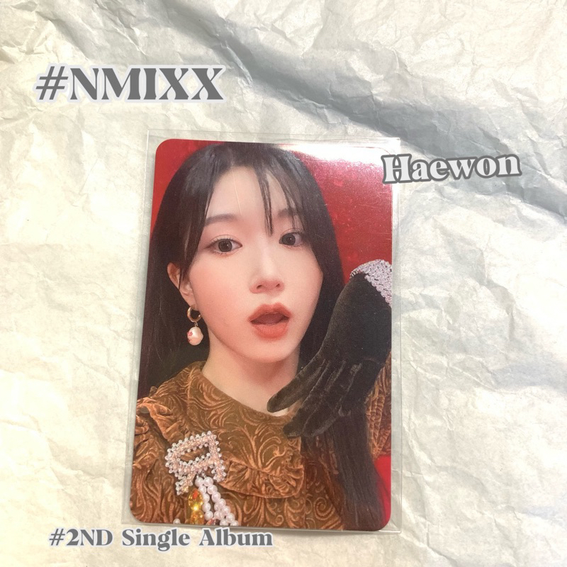 NMIXX Haewon/吳海源小卡/2nd single album