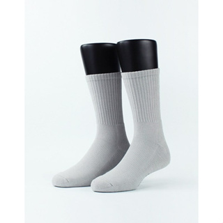 【WenYao】Footer 素面輕壓力高筒襪 男款 T99L XL加大款 除臭襪 運動襪 健康襪