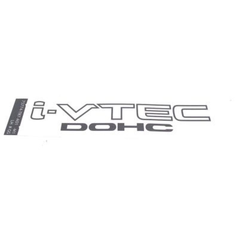HONDA 美規 CIVIC SI 9代喜美 I-VTEC DOHC 貼紙（左邊）