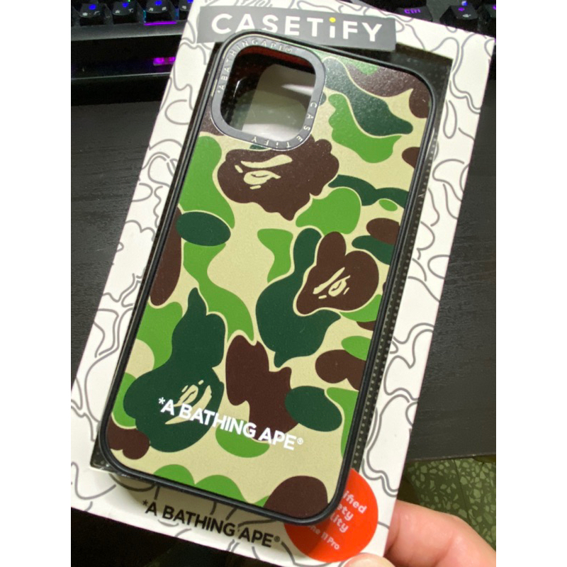 CASETIFY X BAPE 聯名迷彩手機殼 IPHONE 11pro