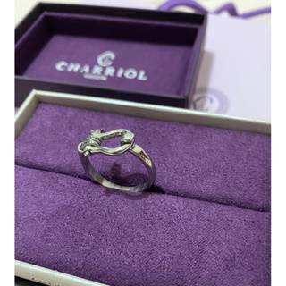 Charriol Silver Ring 夏利豪 鋼索銀戒