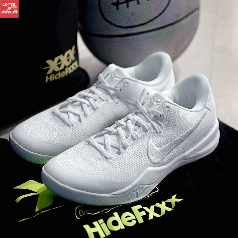 NlKE Kobe 8 Protro Halo 科比8 ZK8 白色 減震 防滑籃球鞋 跑步鞋  FJ9364-100