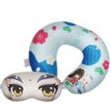 旅行枕+眼罩 旅行組 ~ 布袋戲 周邊商品 #霹靂Q俠