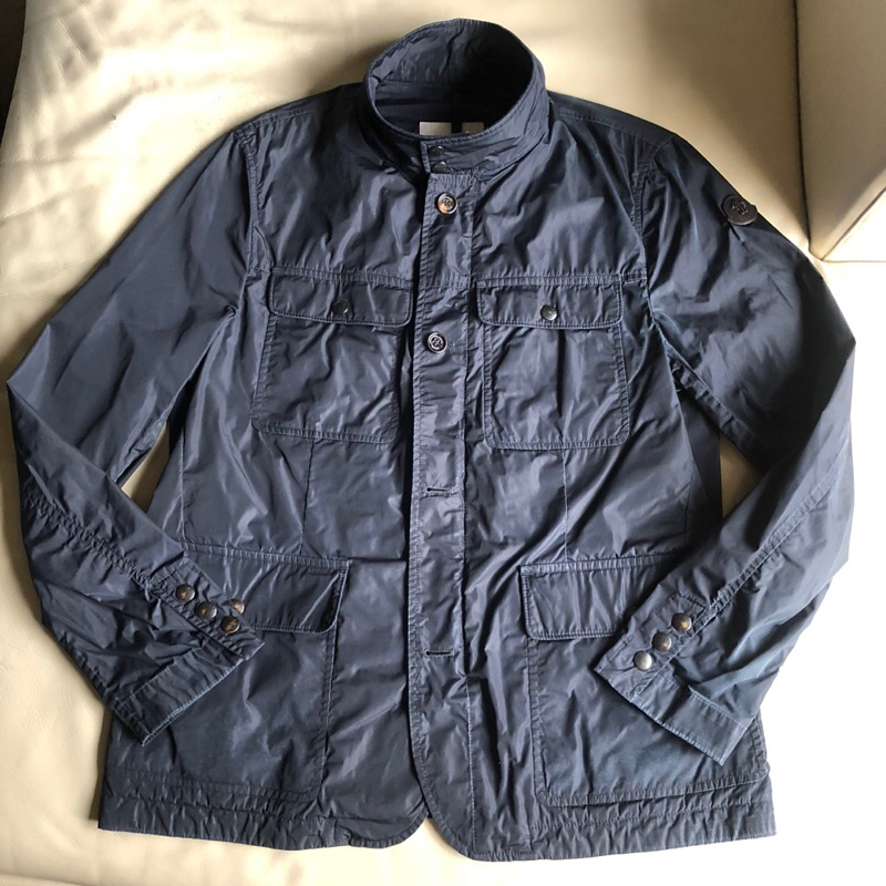 保證正品 Moncler 黑色 登山 風衣 外套 夾克 size 2