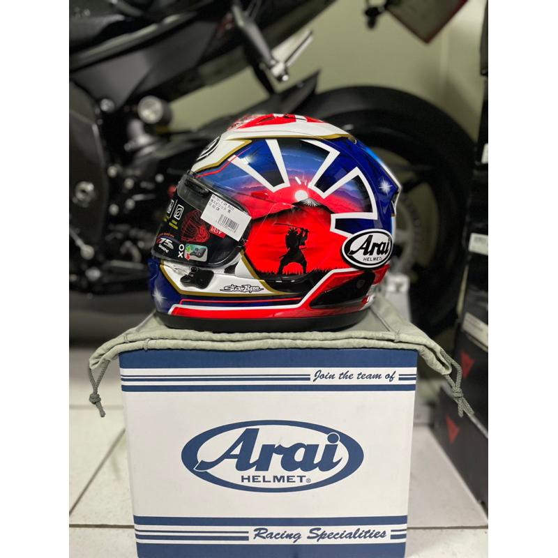 Arai Rx7x Pedrosa Spirit Blue 藍武侍 全新