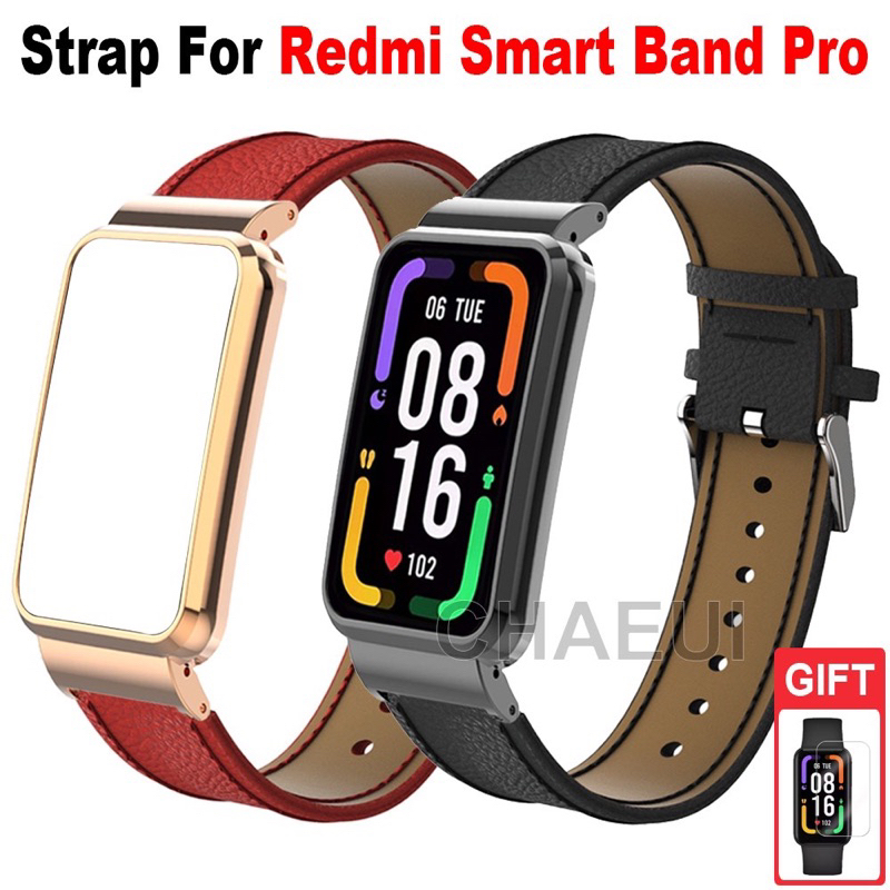Redmi 手環 Pro 錶帶 紅米手環Pro 皮革錶帶 Redmi Smart Band Pro 替換腕帶 透氣錶帶