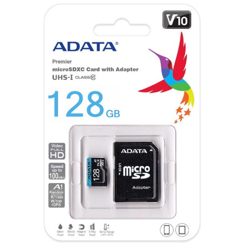 ADATA 威剛 128G microSD 記憶卡
