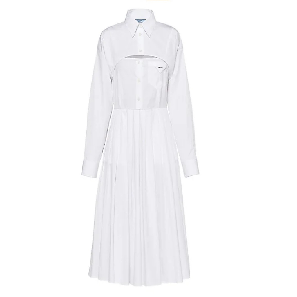 Belloago Prada Poplin Dress