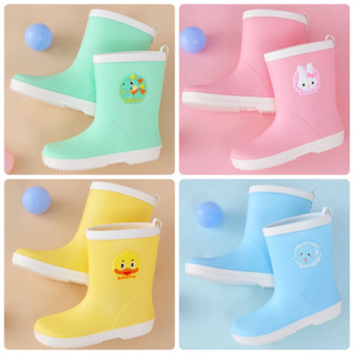 大童雨鞋 20-24號 🔥台灣現貨🔥 長筒雨靴 男童女童兒童 粉色 藍色