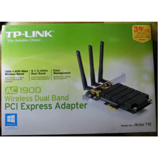 TP-Link Archer T9E AC1900無線WiFi PCIe網路擴充卡 已拆封測試