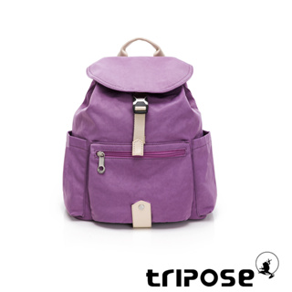 【tripose】MEMENTO微皺尼龍輕量後背包 夢幻紫 (小) (後背包/A4後背包/雙肩背包/尼龍後背包/輕量包)