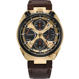 CITIZEN星辰 PROMASTER Tsuno Chrono 50週年限定 光動能計時腕錶 (AV0072-01X)