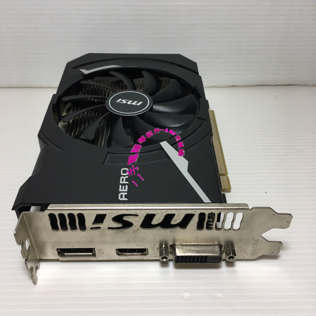 《RX560 4G》微星Radeon RX 560 AERO ITX 4G OC；顯示卡(免插電)