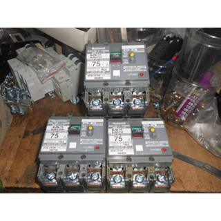日本 松下 漏電斷路器 BJW-75 3P3E 75A 30mA (D2)