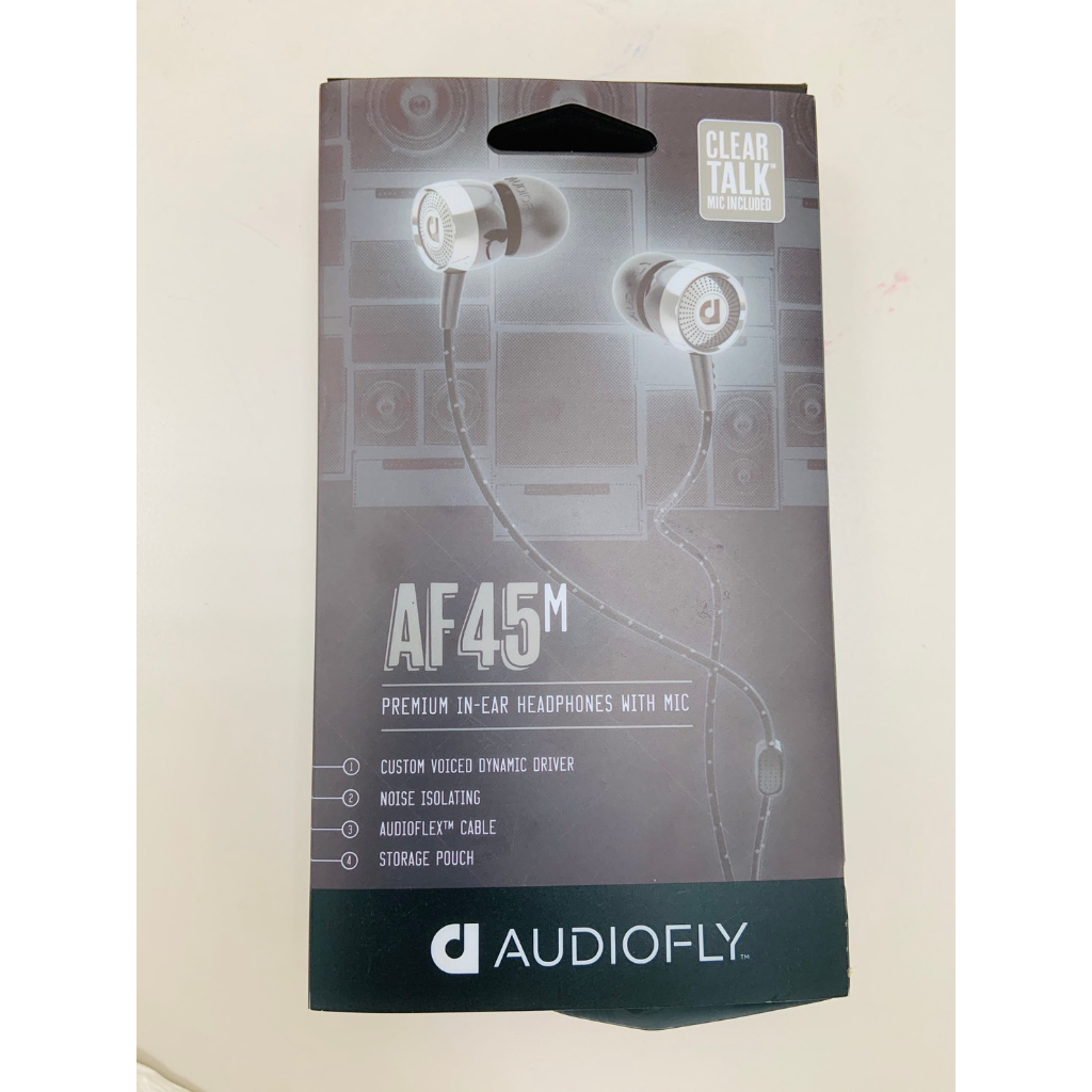 AudioFly AF45M耳機(無保固，全新)