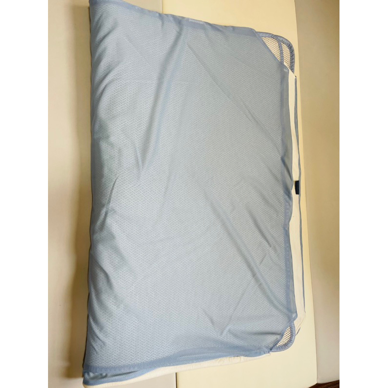 GIO Pillow二合一有機棉超透氣嬰兒床墊 L號 90x120cm(雙人床) 寶寶透氣床墊 兒童睡墊 幼兒園睡墊