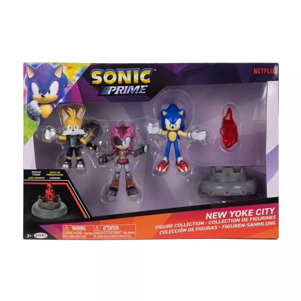 🔥成品潮玩🔥JAKKS SONIC 音速小子 PRIME 2.5吋公仔 W1 NEW YORK CITY