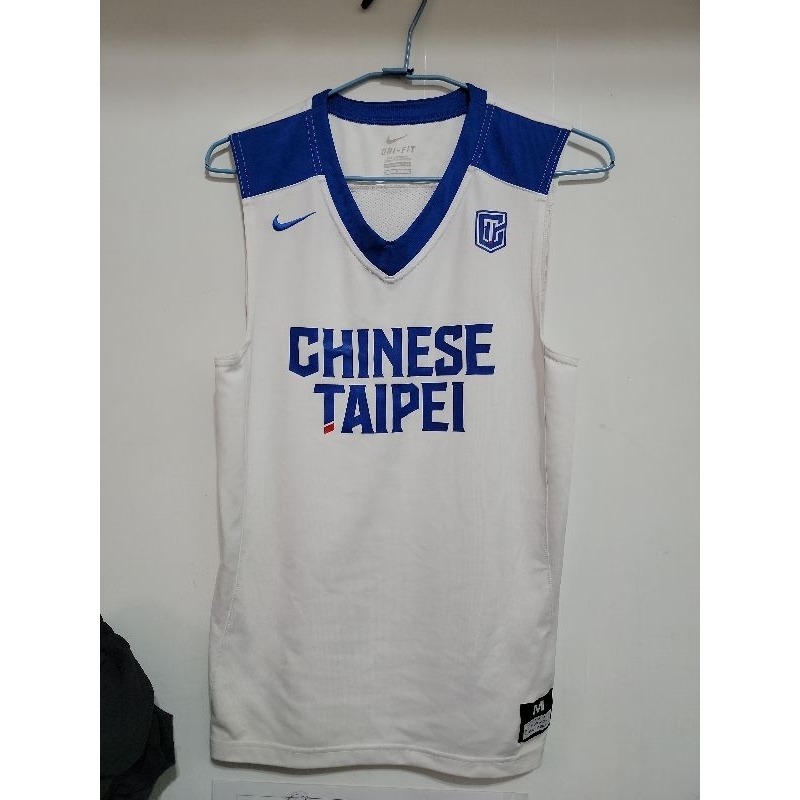 Nike 中華台北 Chinese Taipei 籃球練習衣 球衣 二手