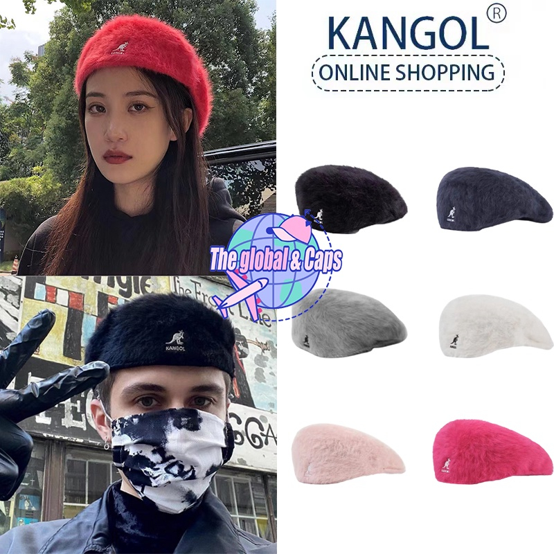 『 Caps 』💝 熱賣 王嘉爾 KANGOL 小偷帽 毛絨款 貝雷帽 安哥拉兔毛 絨毛 鴨舌帽 袋鼠 蓓蕾帽 畫家帽