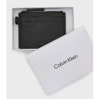 🔥【NTD】美國正品公司貨 Calvin Klein CK 專櫃經典款 零錢拉鍊款 卡片夾層 卡夾 皮革 短夾 名片夾