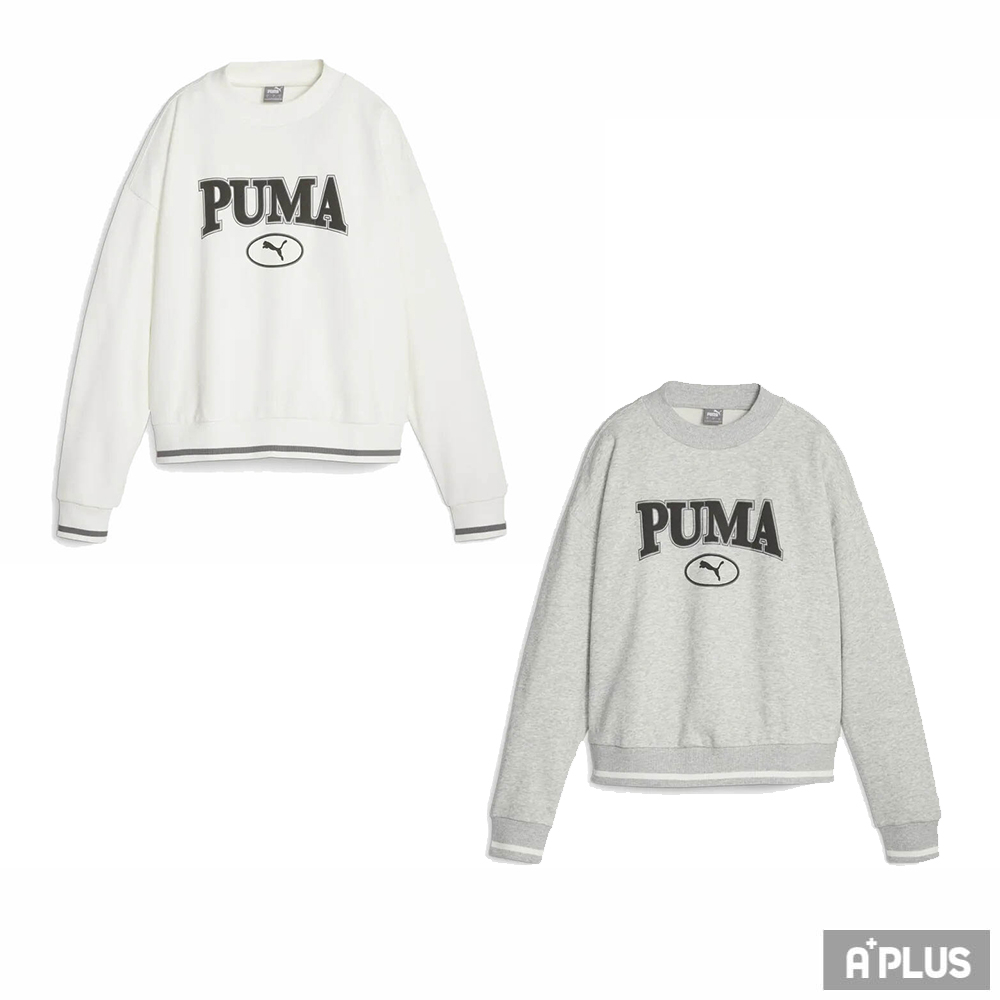 PUMA 女 Puma Squad 長袖上衣 休閒 單穿 疊搭 - 62359704 62359765