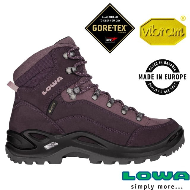 【德國 LOWA】送》女款 歐洲製造 中筒防水透氣多功能登山鞋 RENEGADE GTX_LW320945