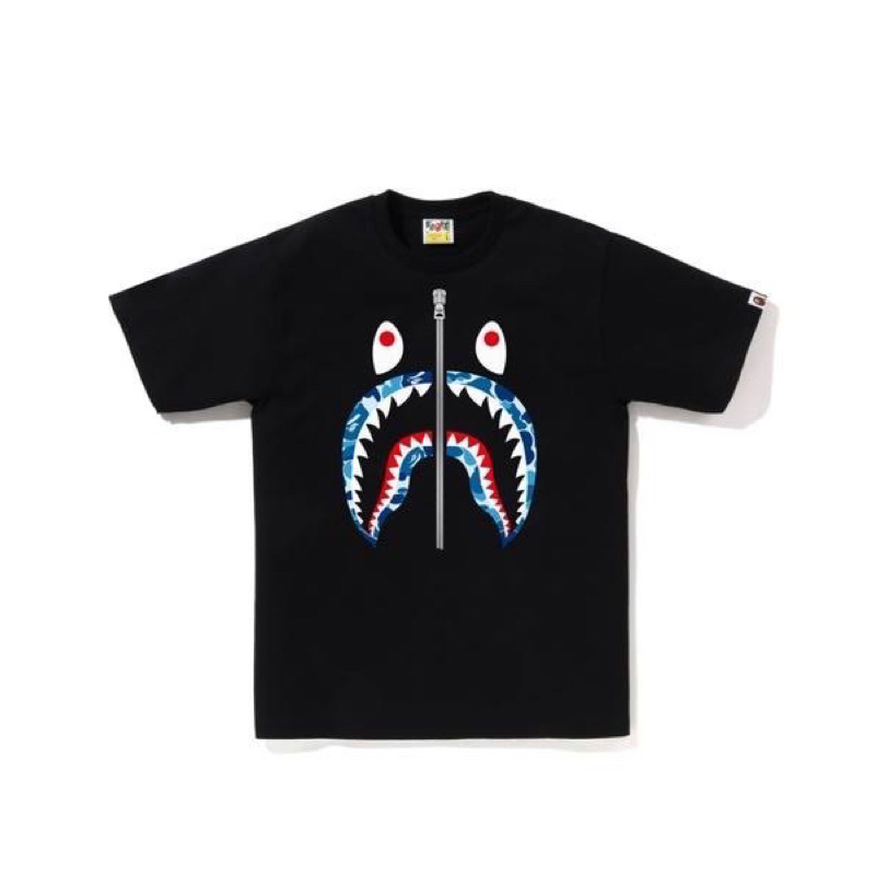 A Bathing APE 鯊魚Logo短T BAPE (潮流必備）