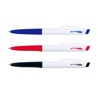 SKB 樂趣中油筆 0.6mm 藍/紅/黑 12支入/盒 IB-1009