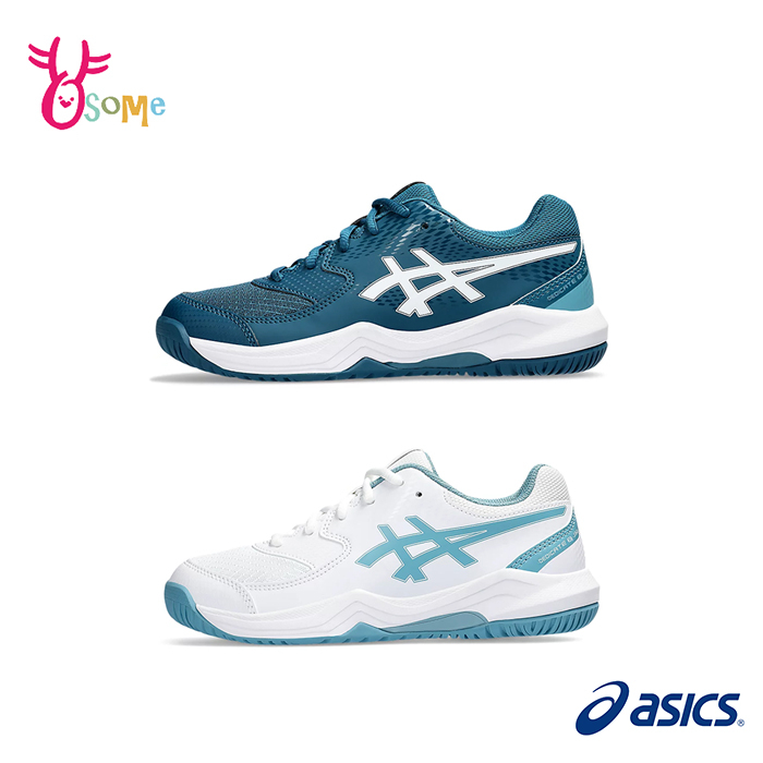 ASICS網球鞋 大童 女鞋 GEL-DEDICATE 8 GS 運動鞋 跑步鞋 緩衝避震訓練 亞瑟士 F9150 奧森