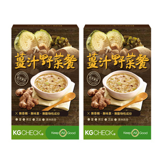 【聯華食品 KGCHECK】薑汁野菜代謝餐 (2盒組)