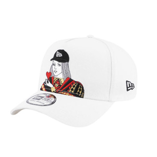 NEW ERA 9FORTYKF 940KF 撲克牌系列 白 卡車帽 棒球帽 鴨舌帽 五片式立體帽款【TCC】
