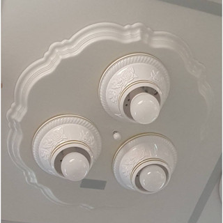 玫瑰吸頂燈座 白玉吸頂燈 單燈 3燈 5燈 E27 燈座 客廳 餐廳 臥室吸頂燈 臺灣現貨