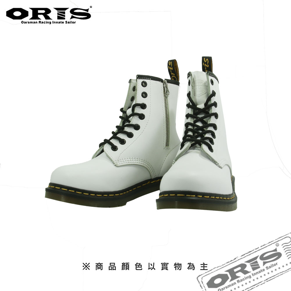 ORIS經典時尚短靴-白-SB15799N09