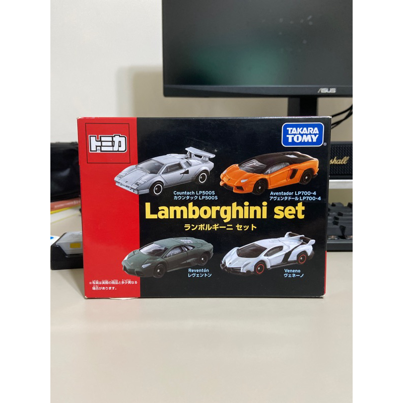 TOMICA 4入組 藍寶堅尼組 Lamborghini set