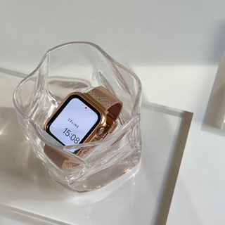 《24hr出貨》流光銀不銹鋼磁吸 Apple Watch錶帶 ｜5色｜Apple Watch 不銹鋼錶帶