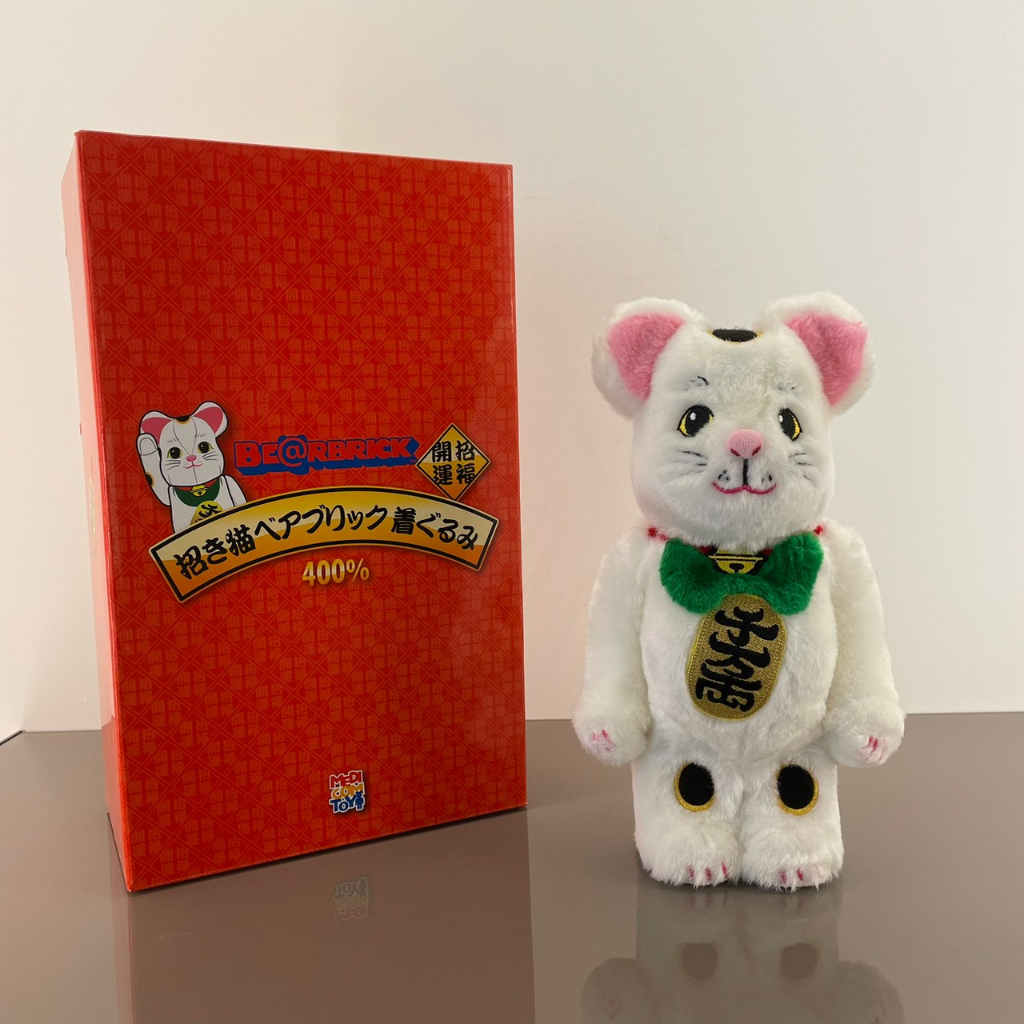 Be@rbrick BEARBRICK 毛絨招財貓 千万兩 400%