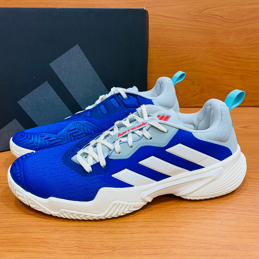 💯公司貨🌈【adidas 愛迪達】網球鞋 運動鞋 型號ID1549 ADIDAS BARRICADE M 耐磨