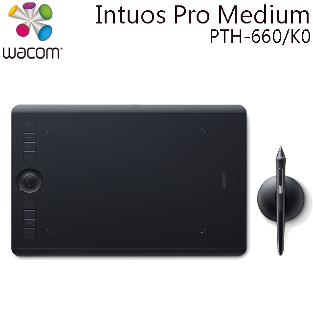 【二手】*價可議* Wacom Intuos Pro Medium PTH-660 創意觸控繪圖板