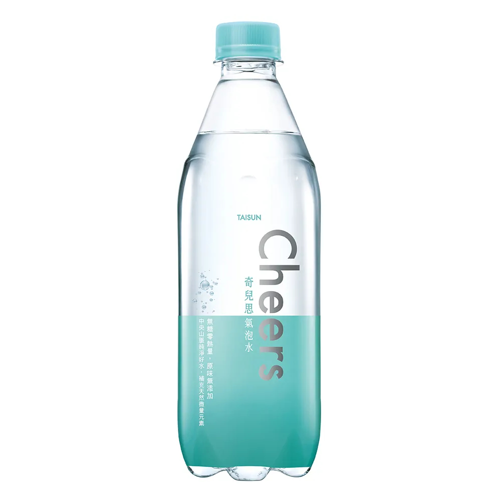 泰山 Cheers 氣泡水 500ml (24入/箱)