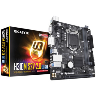 新 gigabyte 技嘉H310M S2V (REV1.0) 1151腳位 支援8、9代intel CPU