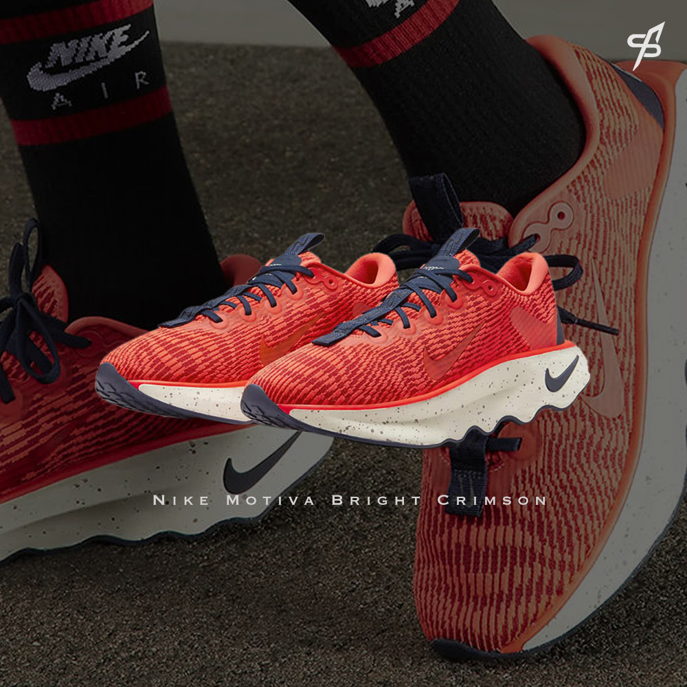 【Fashion SPLY】Nike Motiva Bright Crimson 深紅 跑步鞋 DV1237-600 2