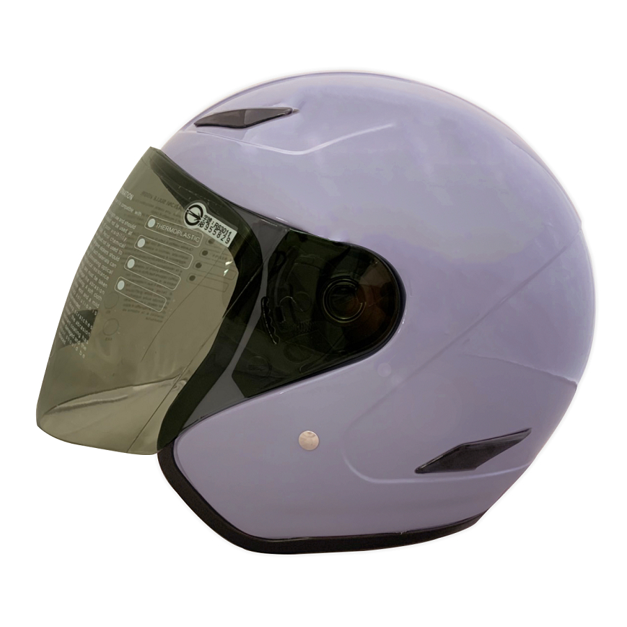 GP6 0218半罩機車安全帽&lt;消光紫-L&gt;1PC個 【家樂福】