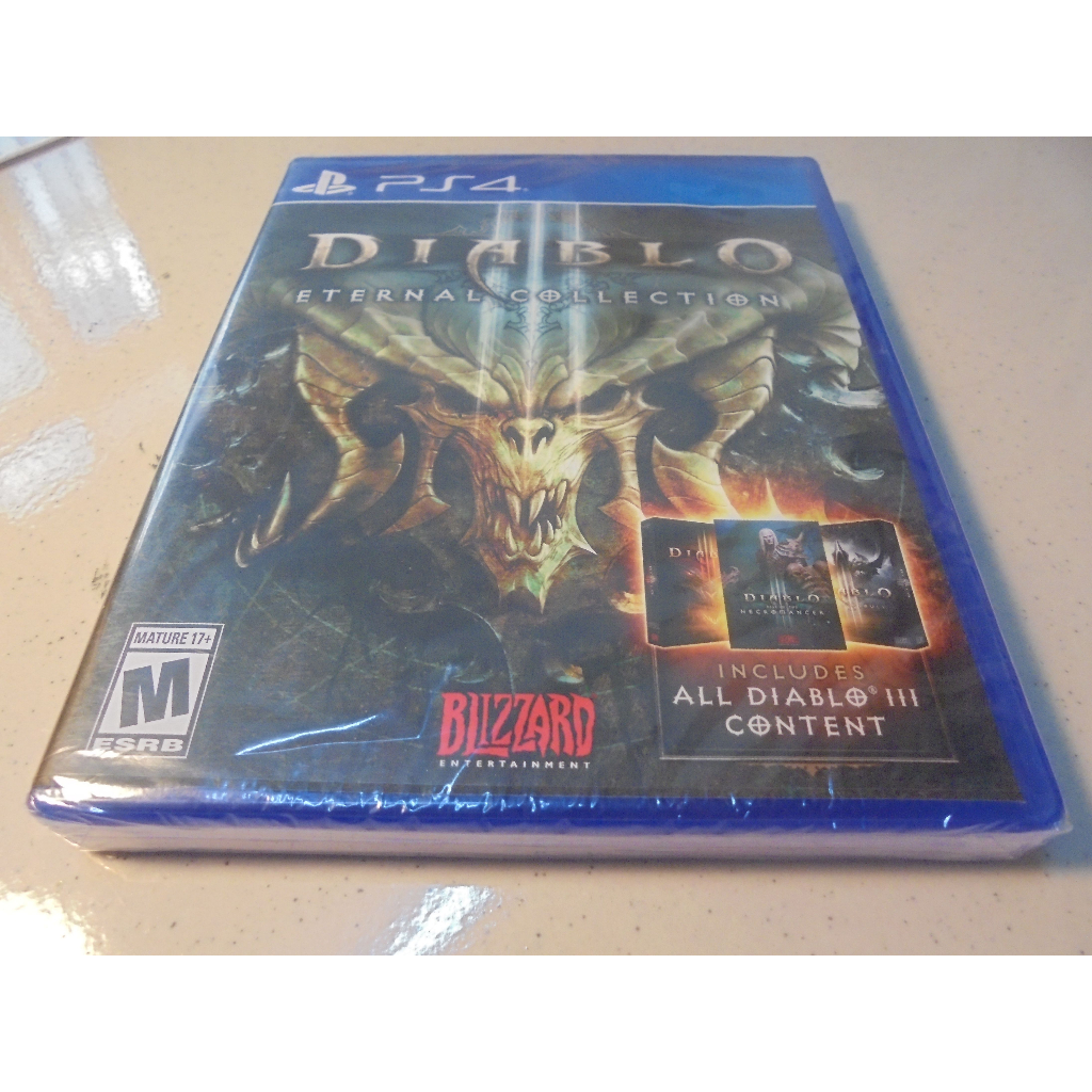 PS4 暗黑破壞神3-奪魂之鐮 終極邪惡版 Diablo 3 全新未拆 英文版 桃園《蝦米小鋪》